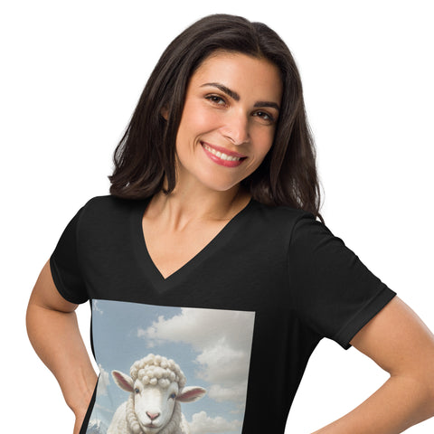 Women’s relaxed v-neck t-shirt