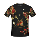 HUMMINGBIRD Black Art Manifested T-shirt - ENE TRENDS