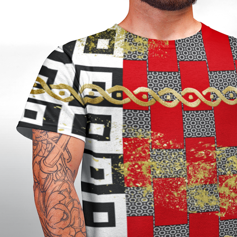 Punteggiato Drip Mesh T-shirt
